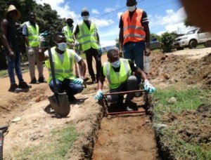 CORE-ILO Mozambique Drainage Level Checks Demonstration