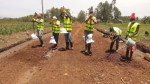 CORE-UNDP Busia Compaction Ongoing Second Layer