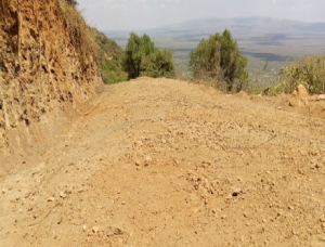 CORE-UNDP-PROJECT-LOMUT-WEST POKOT SITE-Completed graveled section