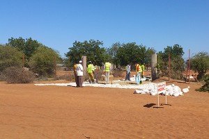 Hagadera-Road-Construction---laying-of-Gunny-Bags