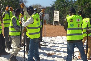 compacting-gunny-bags---Hagadera-road-construction-Garissa-county