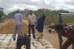 laying-and-compressionof-gunny-bags---Waberi---garissa-County