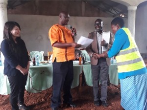Awarding Certificates in Busia County