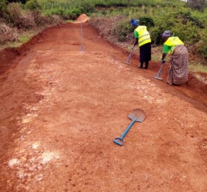 Tetheka group, Makueni County roadwork using Do-nou technology